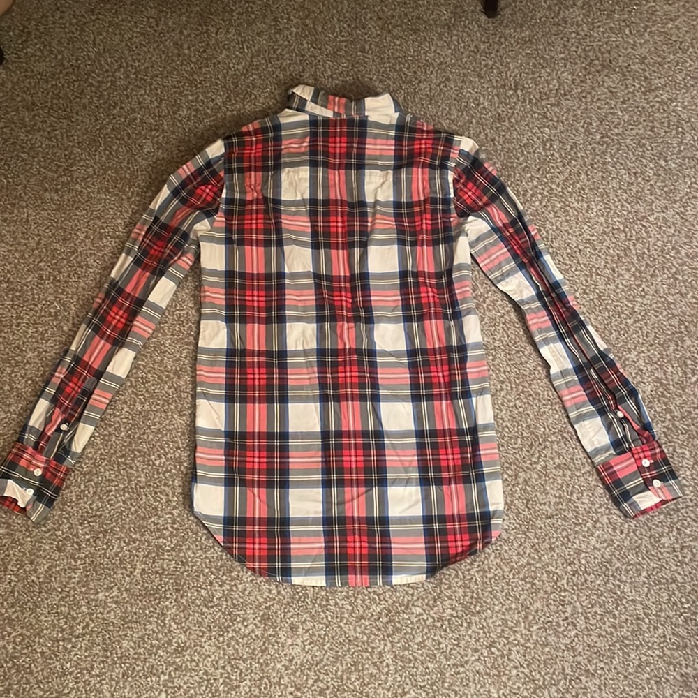 J. Crew Plaid Button Down Shirt - Picture 2 of 5